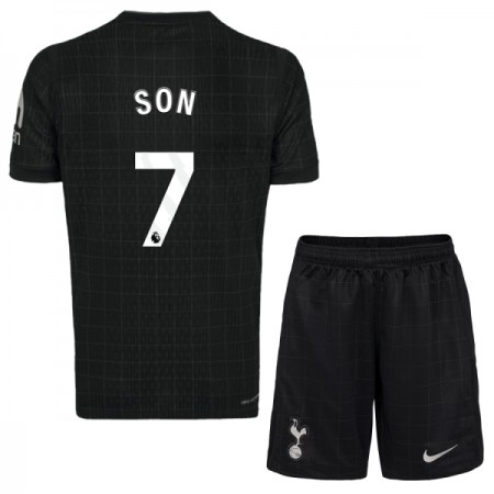 Virallinen pelipaita Tottenham Hotspur Son 7 Vieras 2025-26 Lyhythihainen - Lasten ( + Lyhyet housut ) Virallinen pelipaita Tottenham Hotspur Son 7 Vieras 2025-26 Lyhythihainen - Lasten ( + Lyhyet housut )